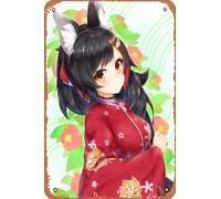 Zuhhgii Hololive, Kimono, Loli, Ookami Mio, Youtuber virtuel - 20,3 x 30,5 cm