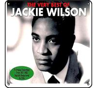 Zuhhgii Jackie Wilson - The Very Best Of Jackie Wilson - Panneau en métal vintage avec inscription « Man Cave » - Décoration murale pour salle de bain, piscine, bar, salle de bain, cour, garage, pub