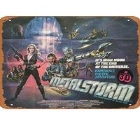 Zuhhgii Metalstorm: The Destruction of Jared-Syn 1983 Affiche de film vintage en étain, affiche de film rétro classique en métal pour bar, bar, club, restaurant, décoration murale 20,3 x 30,5 cm