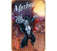 Zuhhgii Plaque en métal rétro - Morbius : The Living Vampire (3e série) 1 Var A Comic Book NM - Affiche de film en étain pour musique, café, bar, restaurant, supermarché, boutique, cadeau de film
