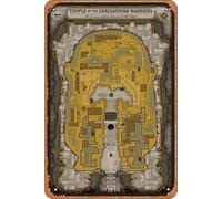 Zuhhgii Plaque en métal rétro Raiders of the Lost Ark Vintage Kitchen Garage Man Cave Décoration murale amusante 20,3 x 30,5 cm Cadeau Bar Décorations Art Poster