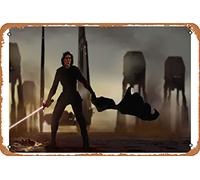 Zuhhgii Plaque en métal « The Battle on Crait Military Tech » - 20,3 x 30,5 cm - Look vintage - Décoration murale