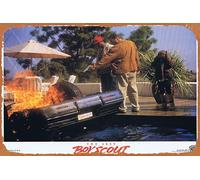 Zuhhgii Plaque rétro en étain « The Last Boy Scout » - Carte de hall originale 8 Bruce Willis Damon Wayans - Affiche rétro du film classique - Plaque en métal - Décoration murale de bar - 20,3 x 30,5