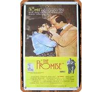Zuhhgii Plaque rétro en étain The Promise - Affiche originale du film Daybill de Kathleen Quinlan Stephen Collins - Décoration murale - 20,3 x 30,5 cm