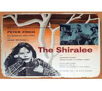 Zuhhgii Plaque rétro en étain The Shiralee - Affiche de film Peter Finch - Classique australien - Ealing Studios - Rétro du film classique - Plaque en métal - Décoration murale - 20,3 x 30,5 cm