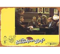 Zuhhgii Plaque rétro en étain The Sunshine Boys - Carte de lobby 6 Walter Matthau George Burns Jane Fonda Donald Sutherland rétro de film classique - Plaque en métal - Décoration murale de bar - 20,3