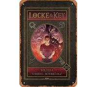 Zuhhgii Plaque rétro en métal avec inscription « Lock & Key Master Edition HC VOL 03 » - 20,3 x 30,5 cm