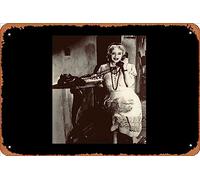 Zuhhgii Plaque rétro en métal avec inscription « What Ever Happened to Baby Jane » - Décoration murale de garage - 30,5 x 20,3 cm