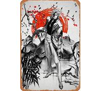Zuhhgii Plaque rétro en métal | Hades Record of Ragnarok | Plaque vintage amusante en étain pour cadeau de maison, bar, cuisine, pub - 30,5 x 20,3 cm