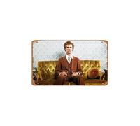 Zuhhgii Plaque vintage en étain Napoléon Dynamite - Affiche de film humoristique - Comédie culte classique - Peinture à l'huile numérique - Cadeau amusant - Décoration murale - Cadeau - 20,3 x 30,5 cm