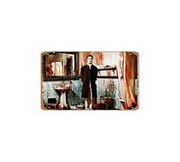 Zuhhgii Plaque vintage en étain « What We Do In The Shadows » - Affiche de film imprimée - Émission télévisée amusante - Cadeau amusant - Décoration murale - 20,3 x 30,5 cm
