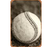 Zuhhgii Plaque vintage en métal Take Me Out To The Ballgame III - Décoration murale rétro pour maison, café, bureau, magasin, pubs, club, cadeau - 20,3 x 30,5 cm