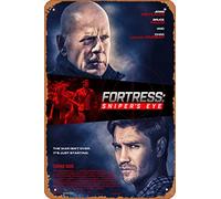 Zuhhgii Poster de film Fortress : Snipers Eye (Chad Michael Murray, Bruce Willis) - 20,3 x 30,5 cm - Plaque en métal vintage pour maison, bar, pub, garage, décoration