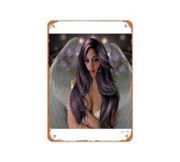 Zuhhgii Poster vintage en métal - Plaque en étain GAYLE BERRY Desire 30,5 x 20,3 cm pour décoration murale de bar, café, garage, cave d'homme