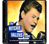 Zuhhgii Ritchie Valens - The Ritchie Valens Story : Hits, Unreleased Demos, Photos, And Richie's Story As Told by Producer Bob Keane Metal Signs Vintage Rock Music Wall Decor Man Cave Tin Sign Gym