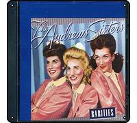 Zuhhgii The Andrews Sisters - Rarities - Plaque en métal vintage avec musique rock pour salle de bain, piscine, bar, salle de bain, cour, garage, pub, 30,5 x 30,5 cm