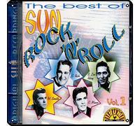 Zuhhgii The Best Of Sun Rock 'n' Roll Volume 1 Plaque en métal vintage Musique Rock Décoration murale Man Cave en étain Gym Piscine Bar Salle de bain Cour Garage Pub Plaque murale Art Panneau 30,5 x