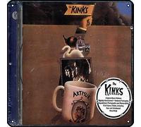 Zuhhgii The Kinks - Arthur Or The Decline And Fall Of The British Empire - Plaque en métal vintage pour décoration murale de salle de bain, piscine, bar, salle de bain, cour, garage, pub