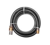 vidaXL Tuyau d'aspiration 15 m 25 mm avec raccords en laiton Noir