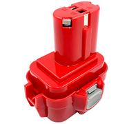 ZUIRUNDA Batterie NI-MH de rechange 9,6 V 3,5 Ah pour Makita 9120 PA09 9134 9135 9135A 9100A 9101A 9102 6261D 6207D PA09 9100 192595-8 192596-6 192596-6 Référence : 92638. 6 193977-7 638344-4-2