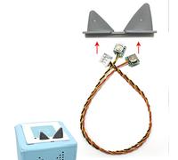 ZUIRUNDA Câble de rechange pour Toniebox, câble de rechange, contient des boutons électroniques (sans oreilles)