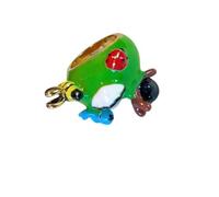 ZUJIABAO Bagues de cocktail émaillées inspirées des grenouilles - Bijoux empilables pour adolescents et enfants - Confortables à porter - Style doux et cool, One Size, Comme décrit, Comme décrit.