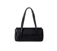 ZUJIABAO Élégant sac à main sous les bras d'inspiration coréenne avec sangle confortable, sac à main en tissu PU souple, sac à main multifonction, sac à main tendance sous les bras pour femme, Noir