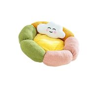 ZUJIABAO Élégante zone de couchage ellipsoïdale douce avec franges surélevées pour l'arrangement du dos et base antidérapante, lecteur de disque intermédiaire, animaux intermédiaires, lit confortable