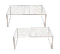 ZUJIABAO Étagère de séparation de placard à profil fin, construction pratique en fer pour maximiser l'espace de rangement vertical étagère de placard en fer