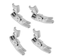 ZUJIABAO Expert Niveaux Pied presseur à couture Zone étendue Construction en métal Idéal pour la manipulation de tissus multicouches Pied presseur en métal pour machine à coudre