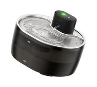 ZUJIABAO Fontaine à eau silencieuse pour animaux de compagnie - Circulations automatiques - Distributeur d'eau de grande capacité - Pour chiens et chats - Fontaine à eau automatique pour animaux de