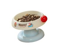 ZUJIABAO Gamelle surélevée antirouille pour animaux de compagnie avec base antidérapante pour chiens et tomcatties - Système d'alimentation ergonomique - Base antidérapante - Gamelle antirouille