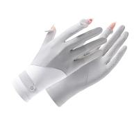 ZUJIABAO Gants de cyclisme en soie glacée pour homme et femme, légers, respirants, antidérapants, protection du soleil, sports de plein air, équitation, conduite, cyclisme, gants respirants et légers