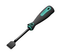 ZUJIABAO Grattoir automobile vert avec poignée confortable pour enlever les joints, la rouille, la peinture, les grattoirs en caoutchouc, poignée en bois