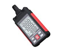 ZUJIABAO Hygromètre numérique LCD rétroéclairé avec point de rosée humide et hygromètre numérique pour utilisation en intérieur étanche pour la maison