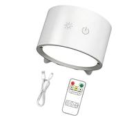 ZUJIABAO Lot de 1 applique murale contemporaine offrant des outils de déni pour organiser l'accès à distance - Éclairage de protection puissant et rechargeable pour les crises et les voyages