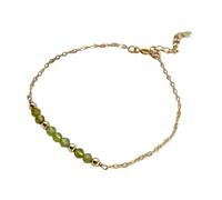 ZUJIABAO Lot de 12 pierres de naissance mensuelles en cristal de 3 mm à facettes réglables 17 + 5 cm de lumière 4 g Bijoux tendance Pierre de naissance Cristal pour femme, taille unique, Comme décrit