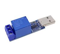 ZUJIABAO Module de contrôle intelligent pour la maison, port USB, capacité 10 A, protection contre les surintensités pour automatisation informatique, contrôle USB
