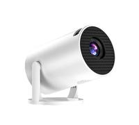 ZUJIABAO Petit projecteur portable de type C, alimentation en continu, son stéréo automatique, projecteur portable avec