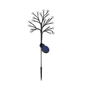 ZUJIABAO Piquet solaire de jardin multifonction en forme de tournesol - Fournitures de décoration pour fêtes d'anniversaire - Interrupteur marche/arrêt