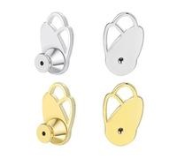 ZUJIABAO Supports de bijoux en forme d'ailes pour éviter les chutes de boucles d'oreilles. Application facile pour les utilisateurs d'ongles longs, taille unique, Comme décrit