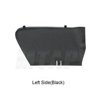 Zuk-Couvercle De Poignée De Porte Intérieure Gris Noir,Couvercle À Vis Garjuvencap Pour Honda City,2009,2010,2011,2012,2013,2014,Gm2,Gm3 - Type Left(Black)