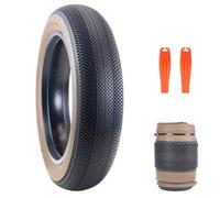 ZUKKA Fat Pneu de vélo électrique 20/26 x 4.0 Heavy Duty 20" 26" Pneu pour vélo électrique Pliable Compatible avec Wide Mountain Snow Bicycle (Fat Bike Tires)