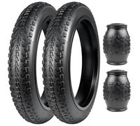 ZUKKA Lot de 2 pneus de vélo électrique pliables de 24 pouces - 24 x 3,0 - 76-507 - Pour vélo électrique - Compatible avec les vélos Wide Mountain Snow