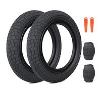 ZUKKA Lot de 2 pneus de vélo pliables de 12 pouces pour enfant 12 x 2,125 avec gaine 57-203 compatibles avec vélos de route, vélos de ville, BMX, VTT, vélos pour enfants, tricycles, Crusier Bicycle
