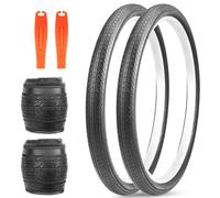 ZUKKA Lot de 2 pneus pliables de 24 pouces - 24 x 1,75 - Pour vélo de montagne, VTT, vélo d'enfant, cruiser, vélo de commun