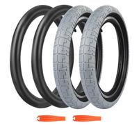 ZUKKA Pneu de vélo 20 x 2,4" - Pliable - Pneu de rechange pliable - Pour vélo d'enfant, VTT, MX Freestyle - Vélo de banlieue