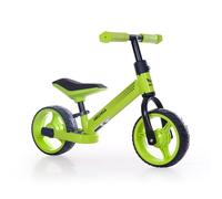 ZUKKA Vélo d'équilibre à 8 vitesses, 20,3 cm, jusqu'à 30 kg, pour enfants de 18 mois à 3 ans, selle réglable en hauteur, vélo d'apprentissage sûr et ultra léger pour garçons et filles, vert