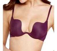 ZUKULIFE Nature Femme Perfect Deep-V Plunge - Soutien-Gorge de Tous Les Jours - (Violet 75D)