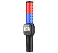 ZukZythepsor Ethylotest Électronique: Alcootest Précis avec Affichage LED et Annonce Vocale - Portable, Facile à Utiliser, Éclairs de Lumière Rouge et Bleue, Soufflage sans Contact